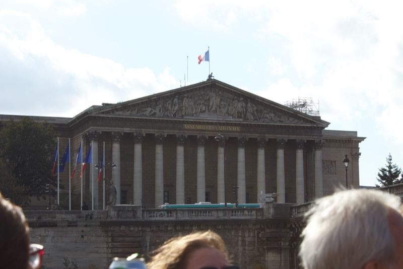 Palais Bourbon Facade Paris