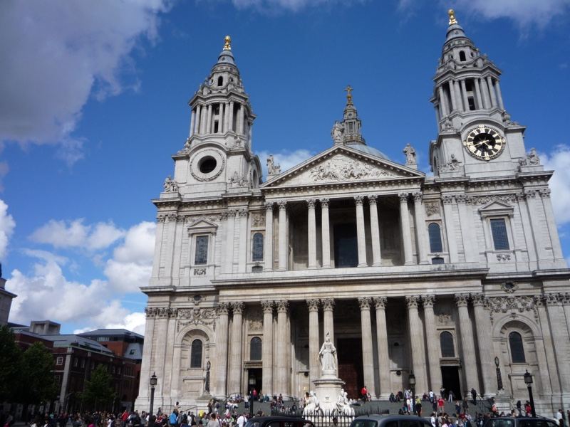 St Paul's Cathedral London Facade