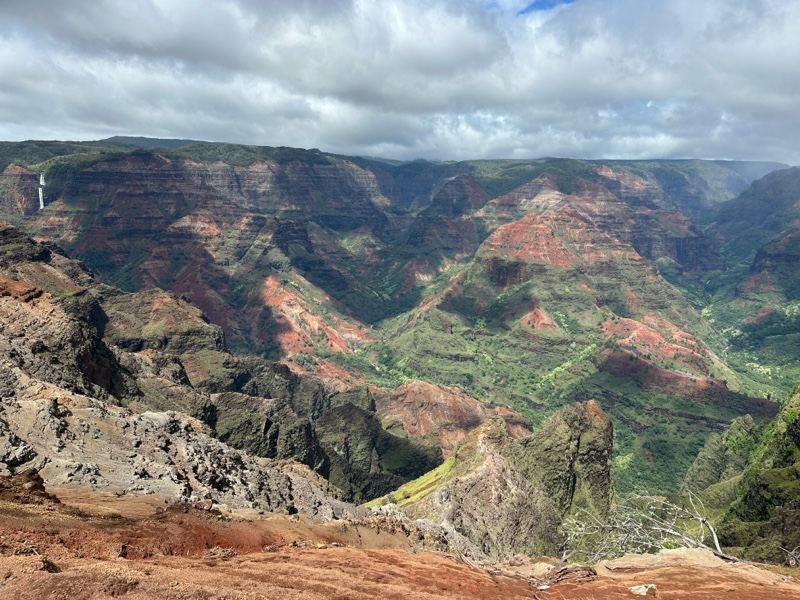 Waimea Canyon Overlook View
