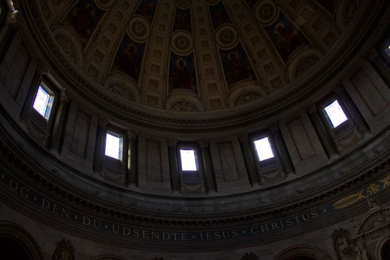 Ornate Dome Interior with Windows