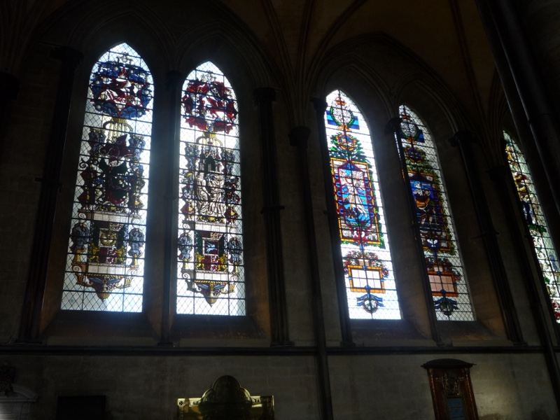 Gothic Church Stained Glass Windows