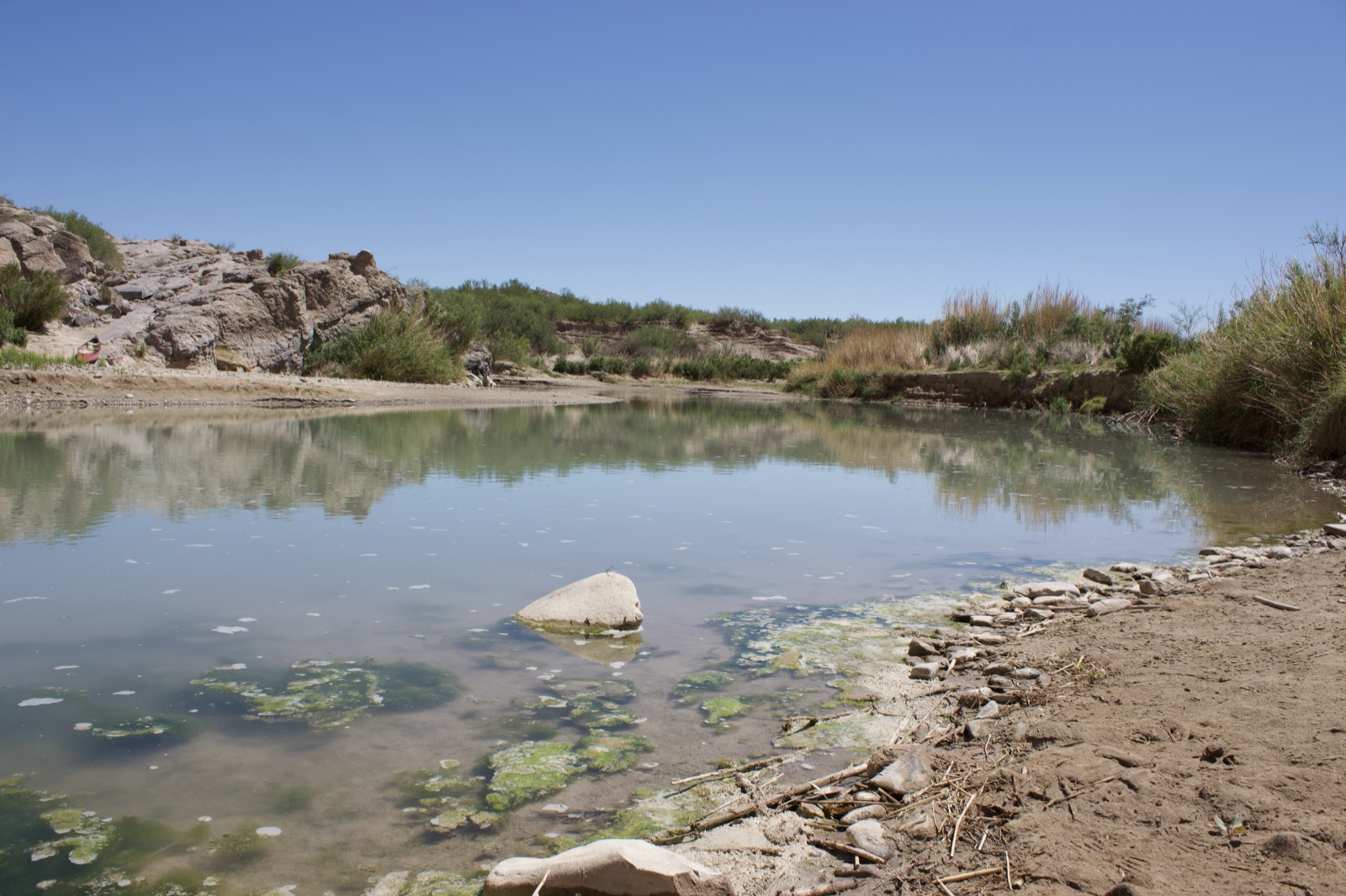 Desert Water Pool Reflection
