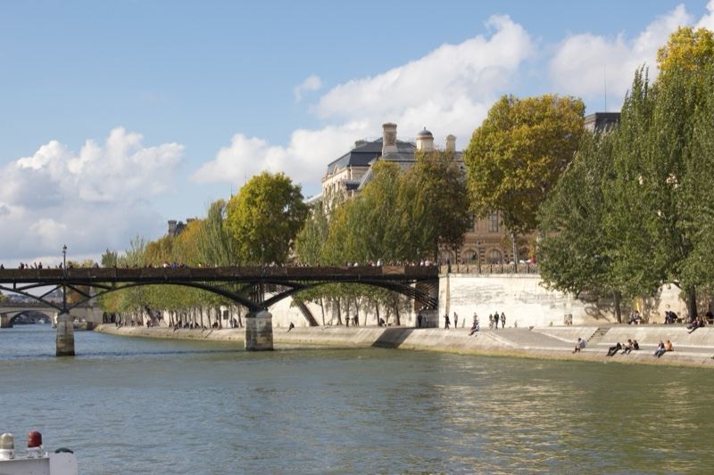 Seine River Bridge Paris Embankment