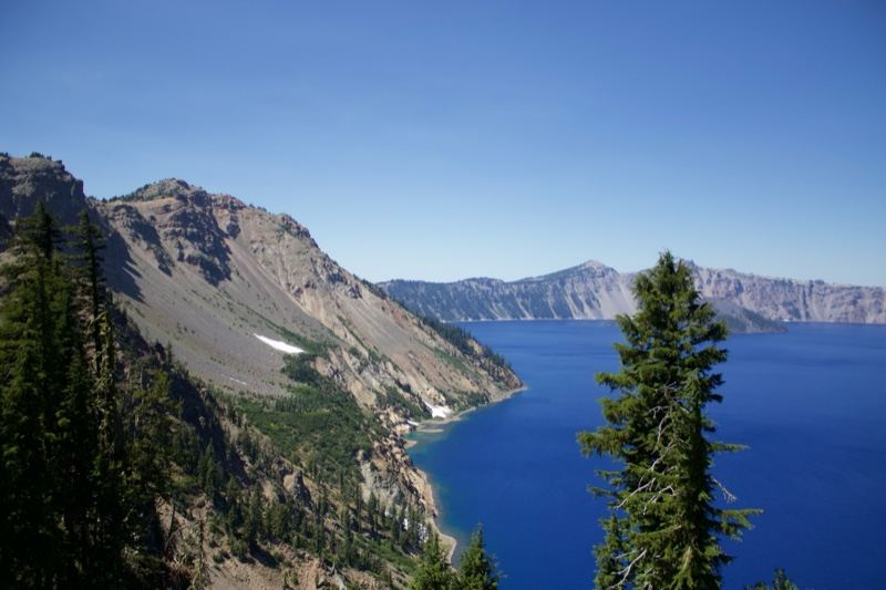 Crater Lake Caldera View