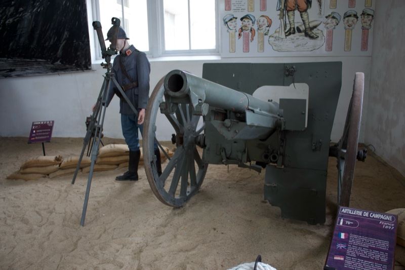 Museum Artillery Cannon Display