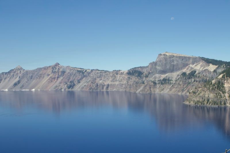 Crater Lake Caldera View