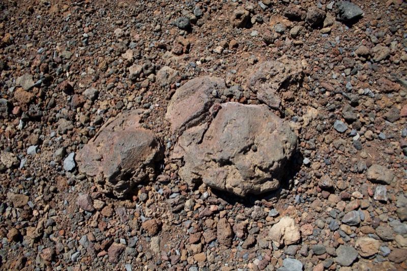 Volcanic Rocky Terrain Close Up