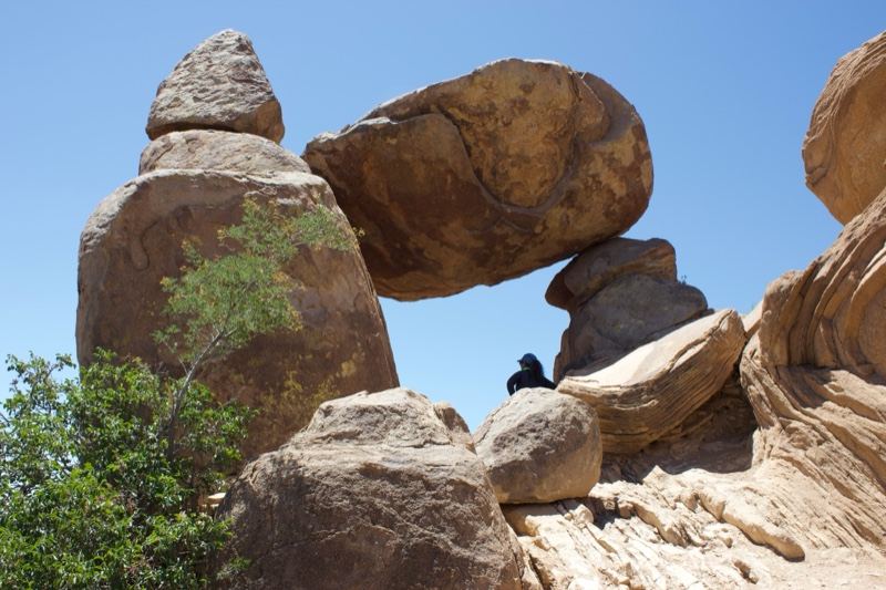 Balanced Rock Arch Desert Formation