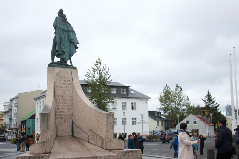 Statue Monument in Urban Square