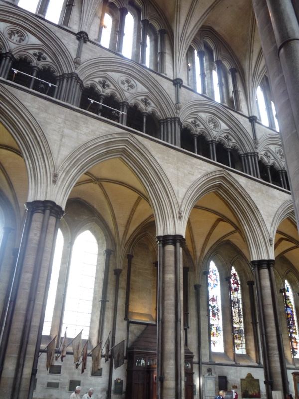 Gothic Cathedral Interior Arches