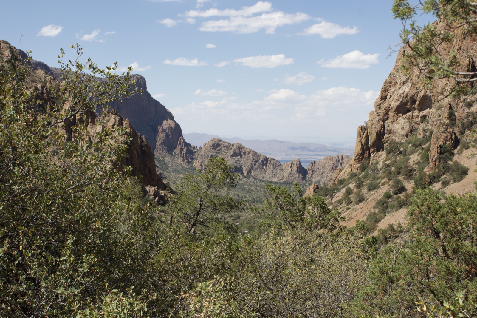Rugged Mountains Under Blue Sky