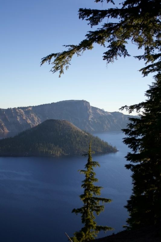 Crater Lake with Wizard Island