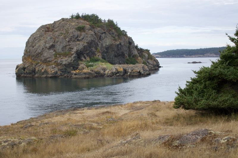 Rocky Islet in Coastal Waters