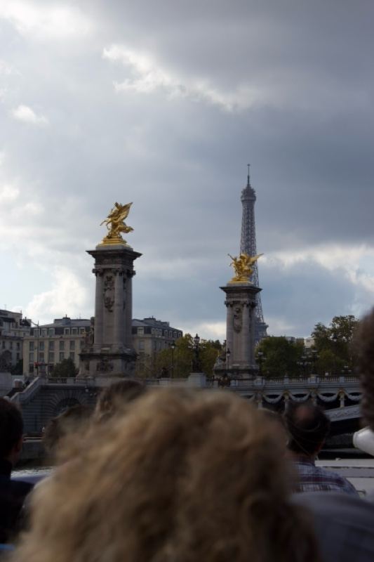 Eiffel Tower from Seine Bridge