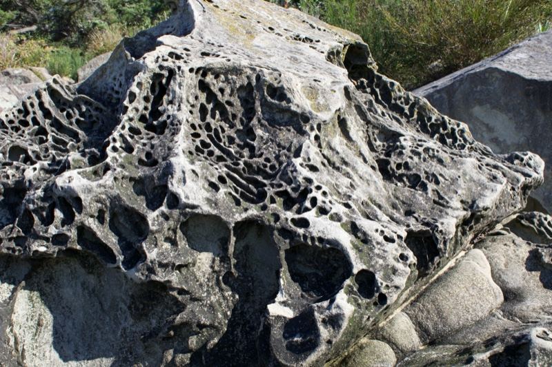 Holey Weathered Rock Formation