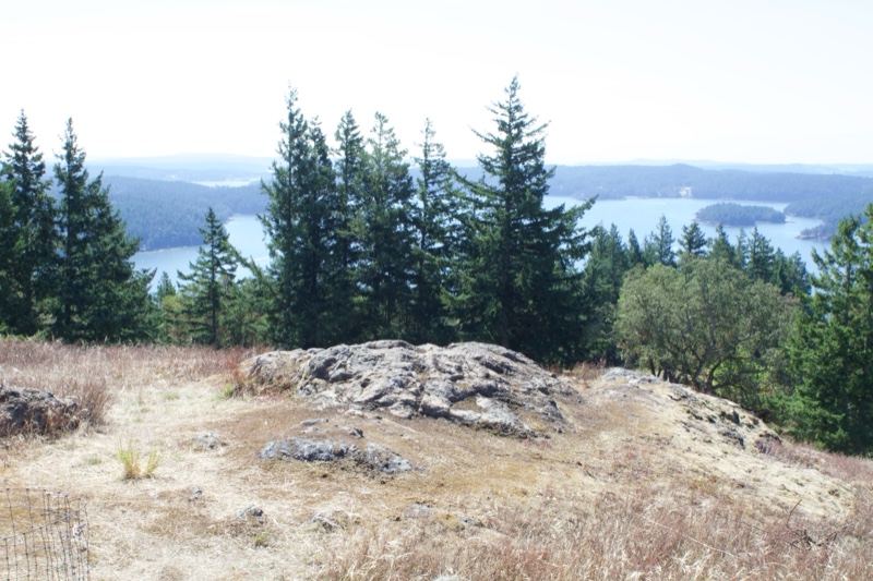 Hilltop Overlooking Islands and Water