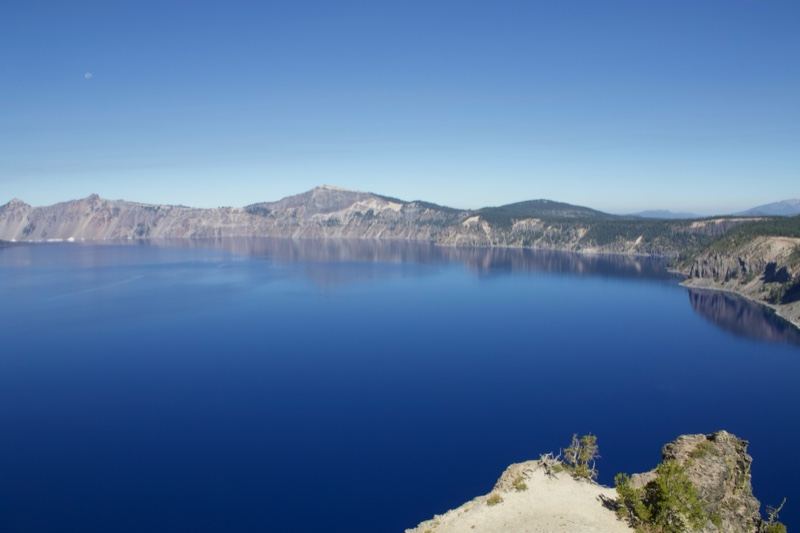 Crater Lake Deep Blue Vista