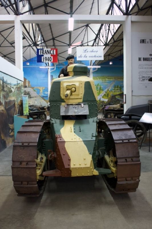 WWI French Renault FT Tank Museum Display