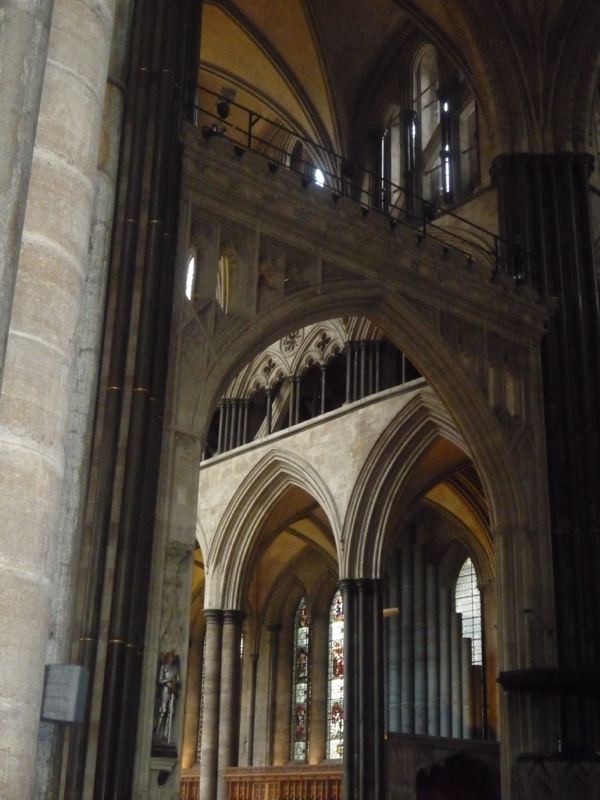 Gothic Cathedral Interior Arches