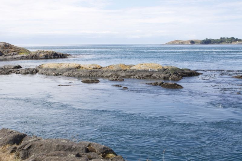 Rocky Islands in Calm Coastal Waters