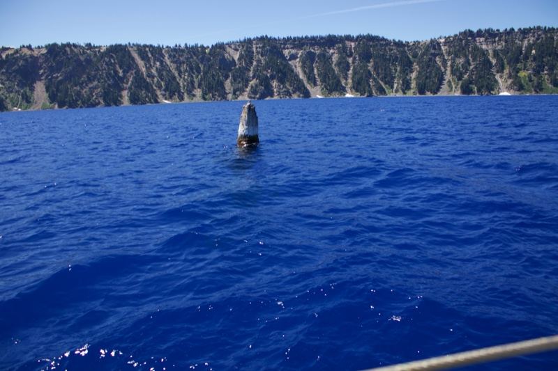 Buoy on Deep Blue Lake