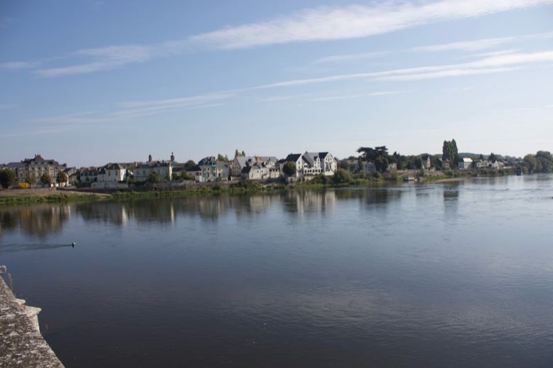 River View of Distant Town
