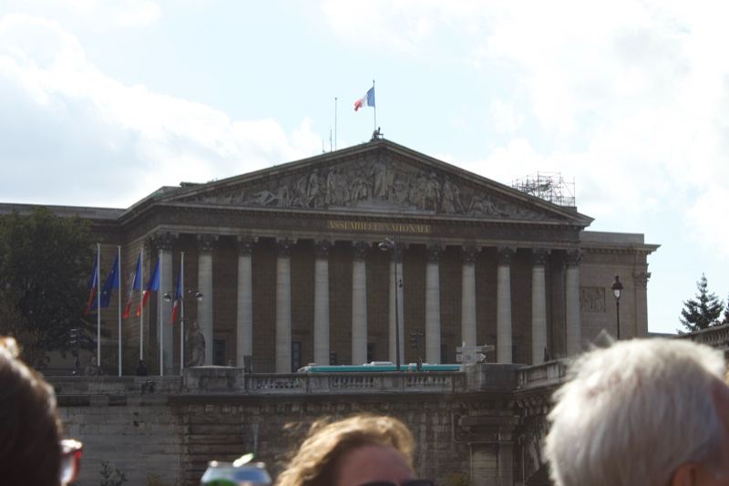 Palais Bourbon Facade Paris