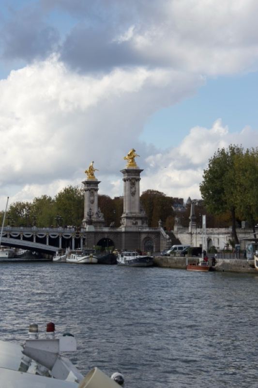 Pont Alexandre III over Seine River Paris