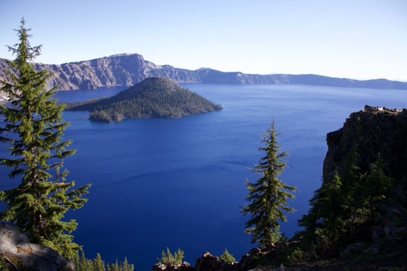 Crater Lake with Wizard Island