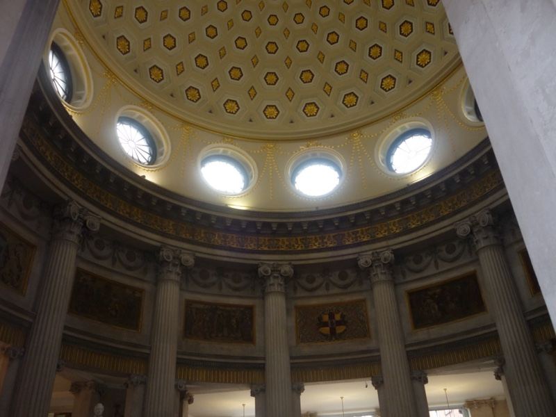 Interior Rotunda Dome with Skylights