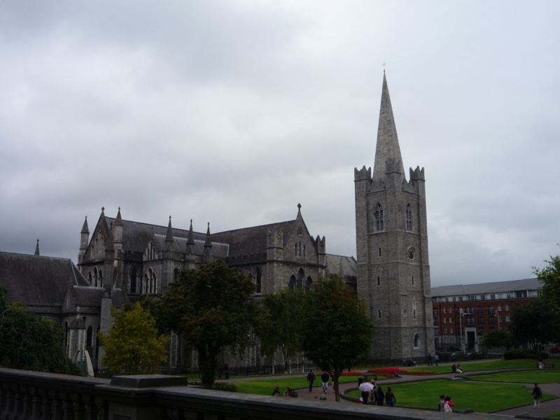 St Patrick's Cathedral Dublin Overcast Day