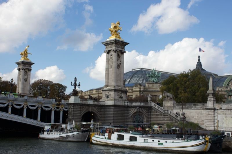 Pont Alexandre III over Seine Paris