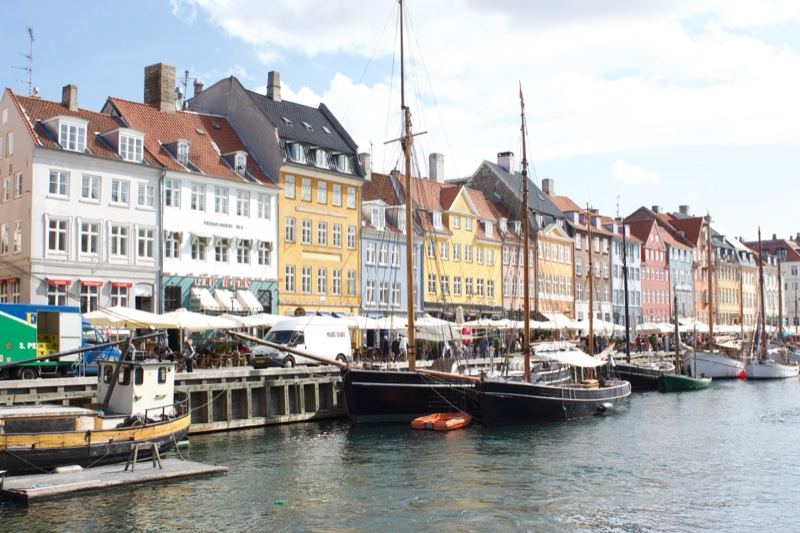 Colorful Nyhavn Harbor Copenhagen
