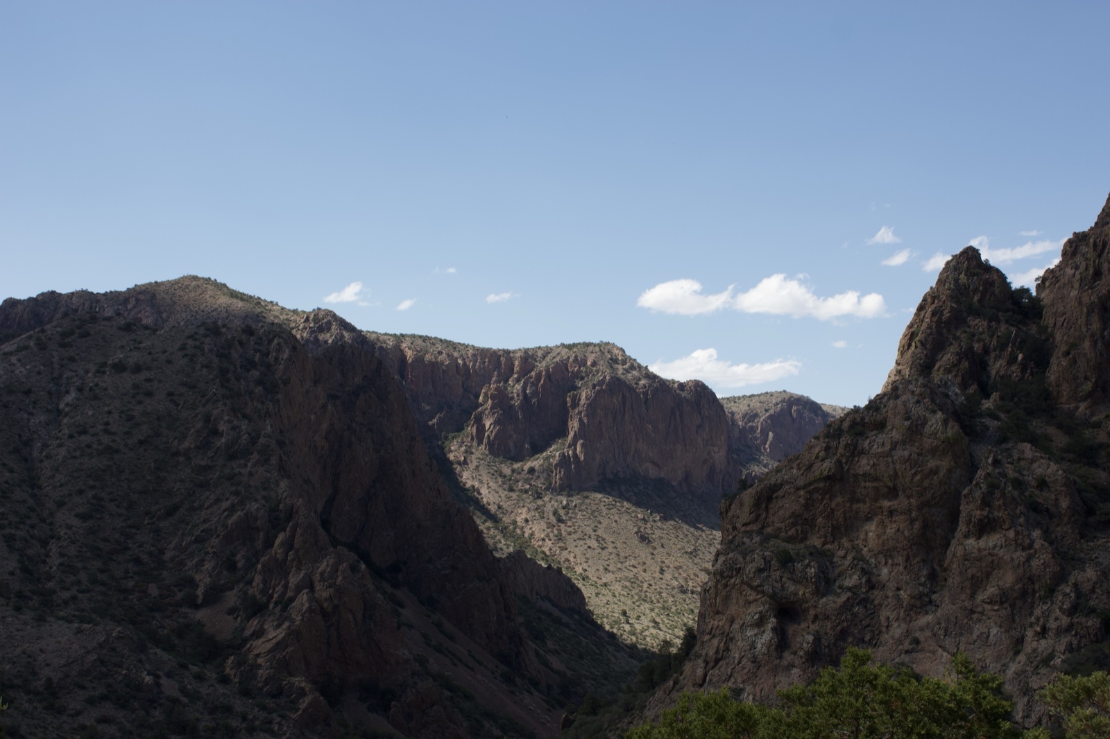 Desert Canyon Rocky Mountains View
