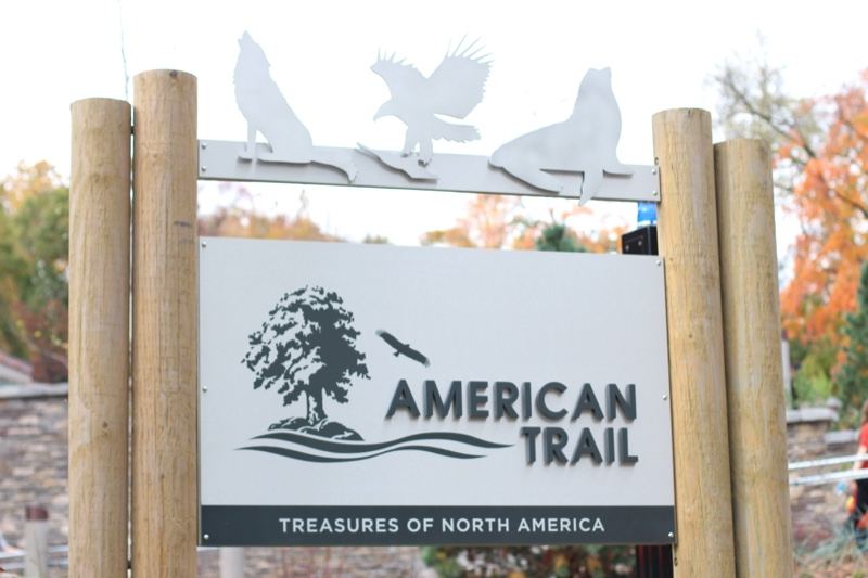 American Trail Sign Entrance