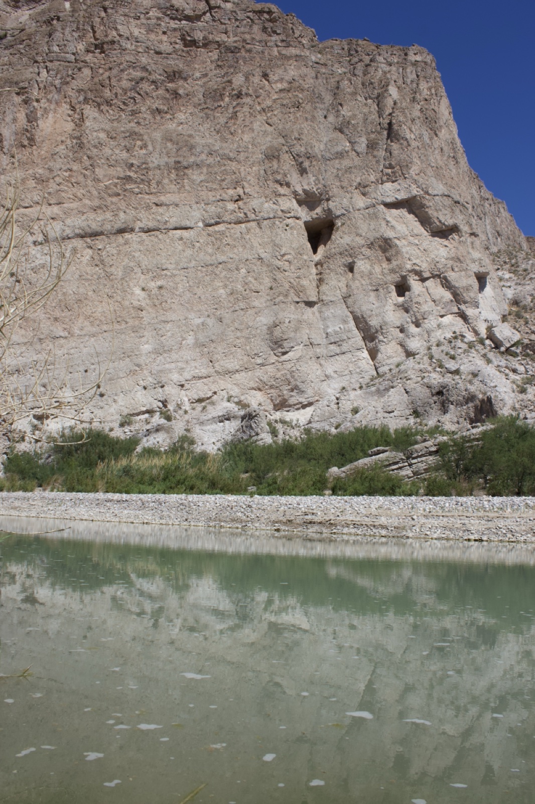 Santa Elena Canyon Cliff Reflection