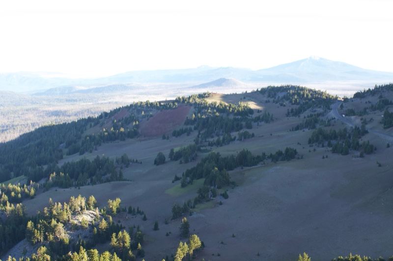 Mountain Plateau Aerial View