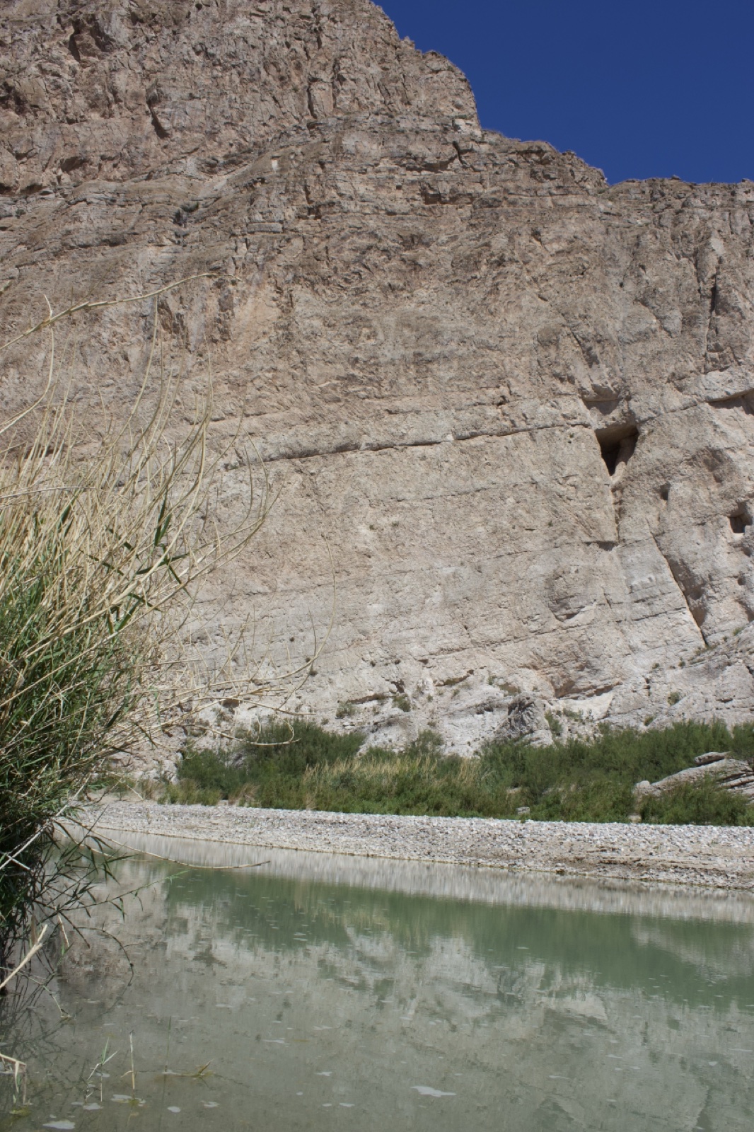 Santa Elena Canyon River and Cliff