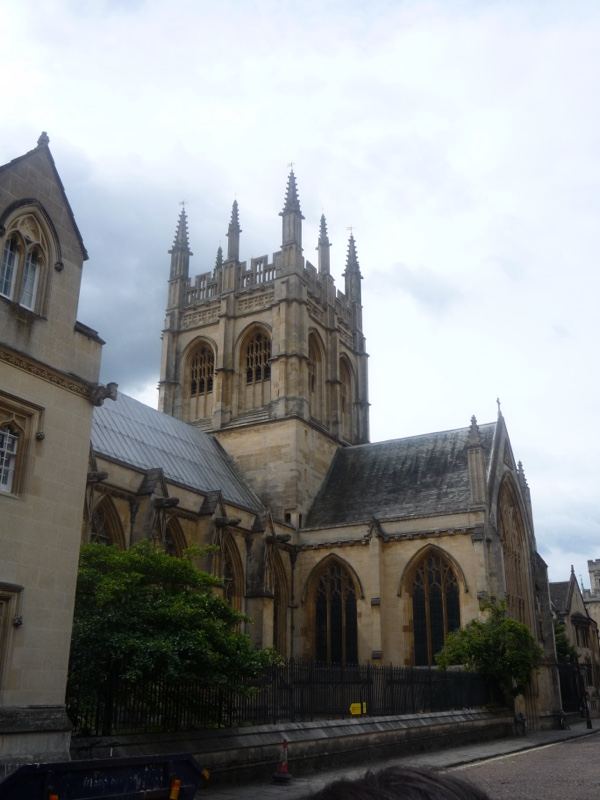 Gothic Tower of University Church Oxford