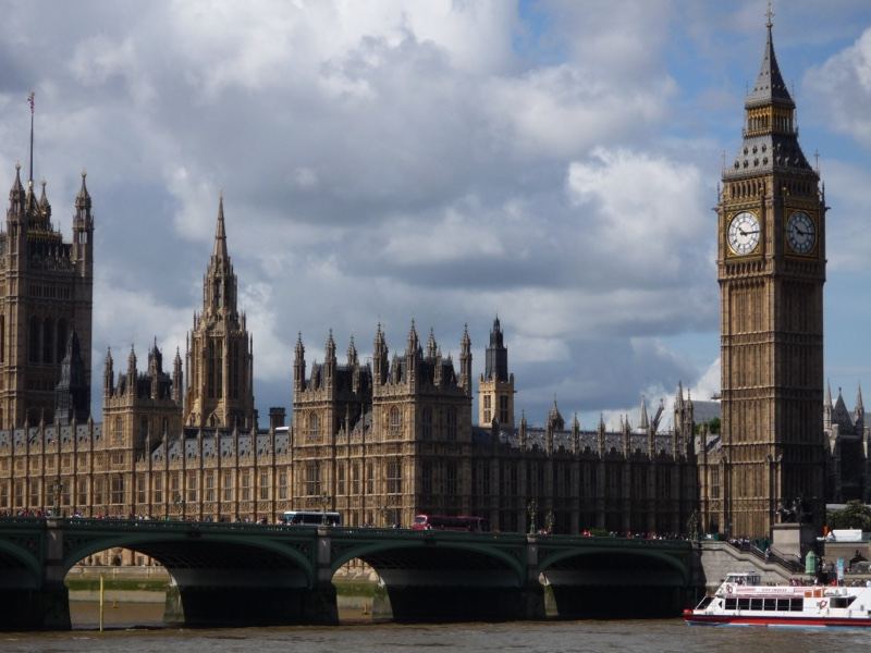 Palace of Westminster and Elizabeth Tower London