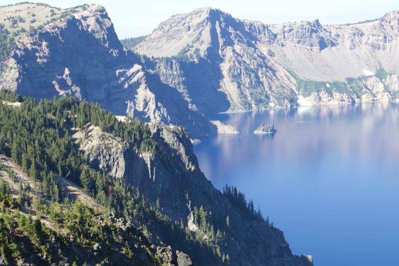 Crater Lake Caldera Vista