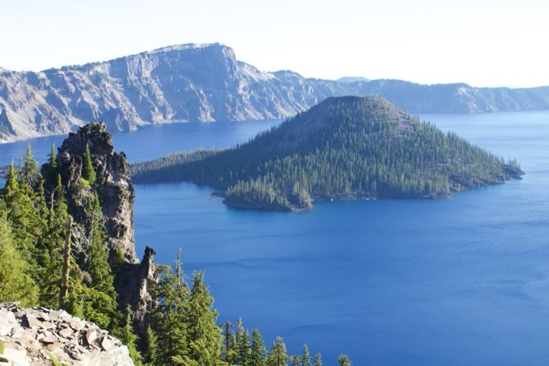 Crater Lake with Wizard Island