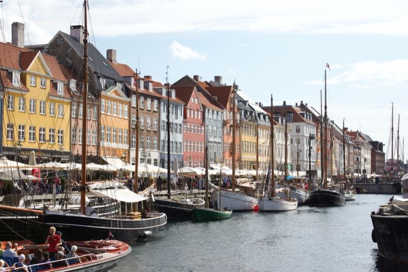 Colorful Nyhavn Harbor Copenhagen Waterfront