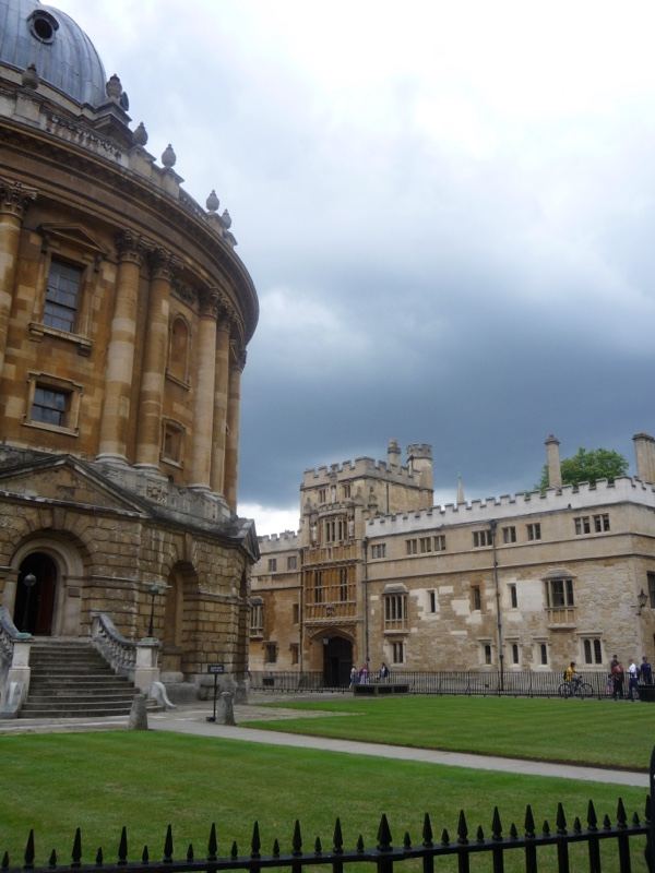 Radcliffe Camera and Oxford College Buildings