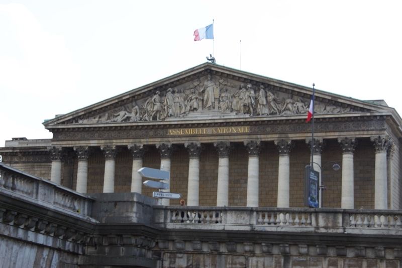 Palais Bourbon National Assembly Facade