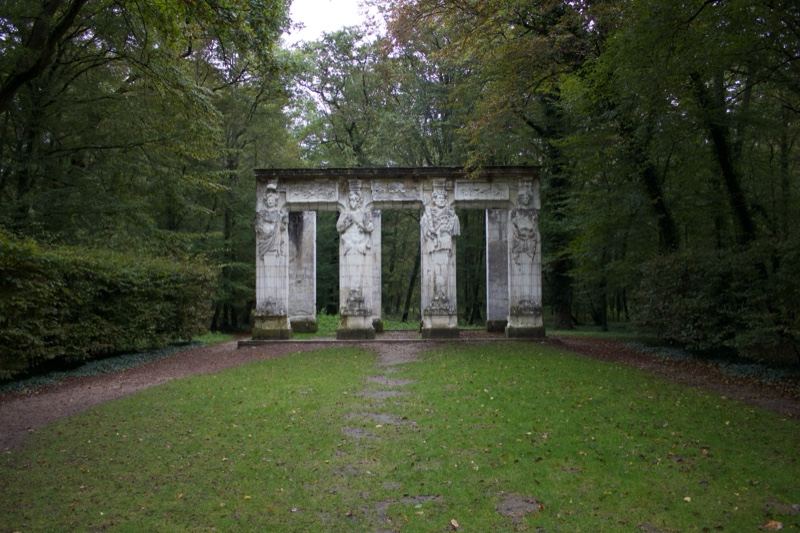 Stone Ruin Archway in Forest Park