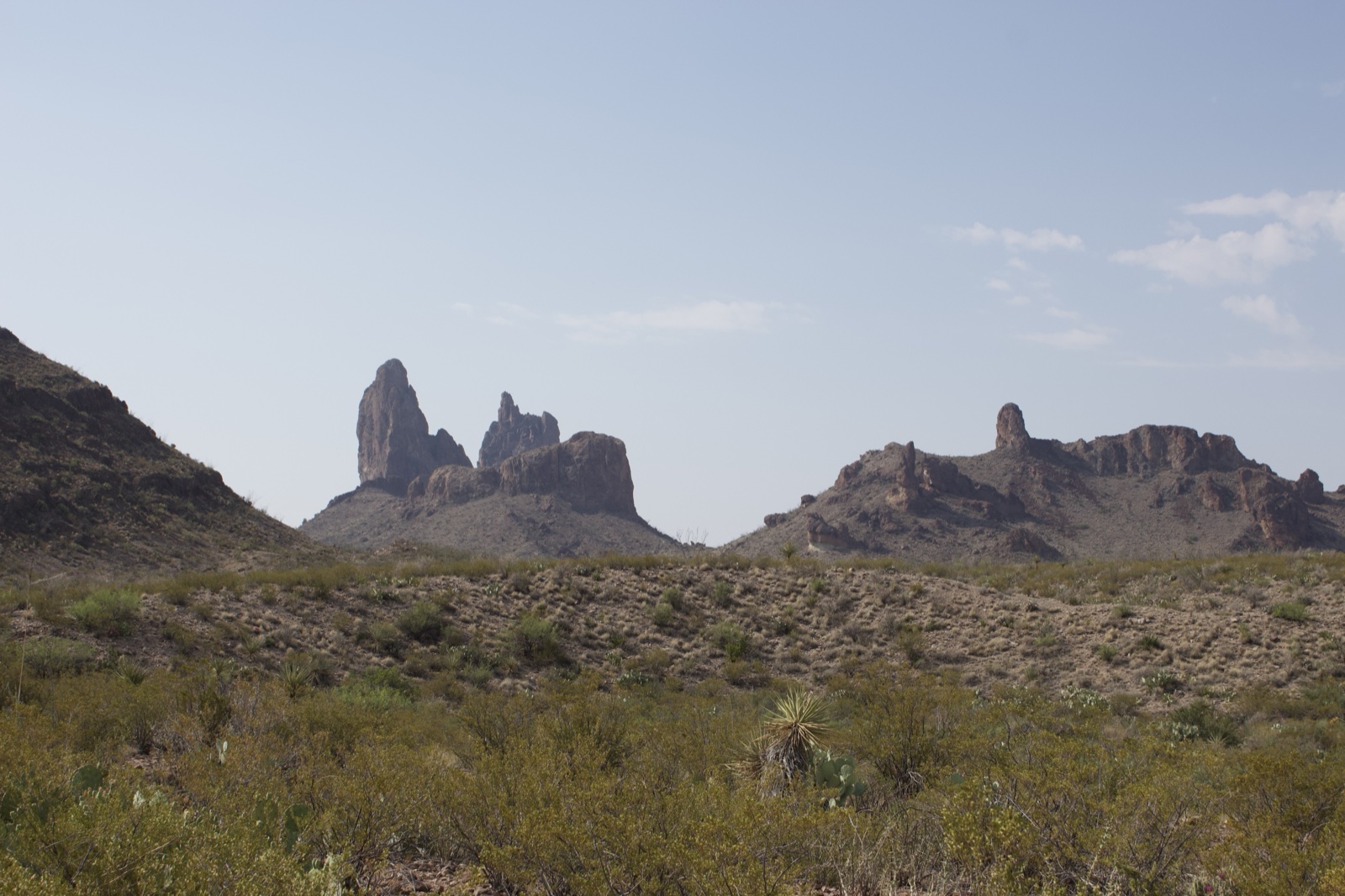 Desert Rock Formations Big Bend