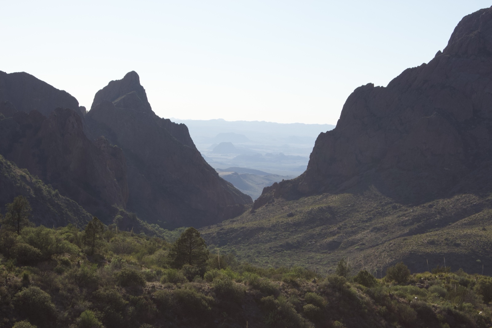 Rugged Mountain Canyon Landscape