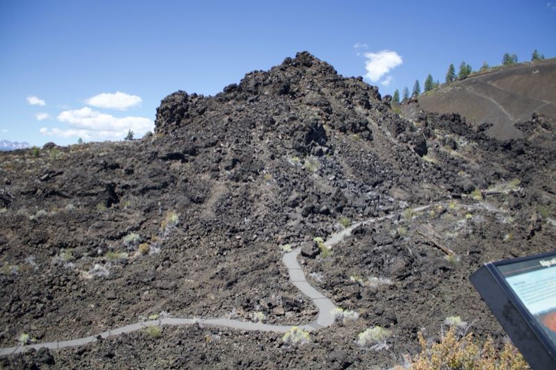 Volcanic Cinder Cone With Trail