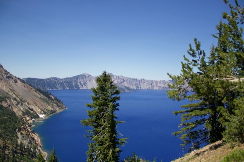 Crater Lake Vista from Rim